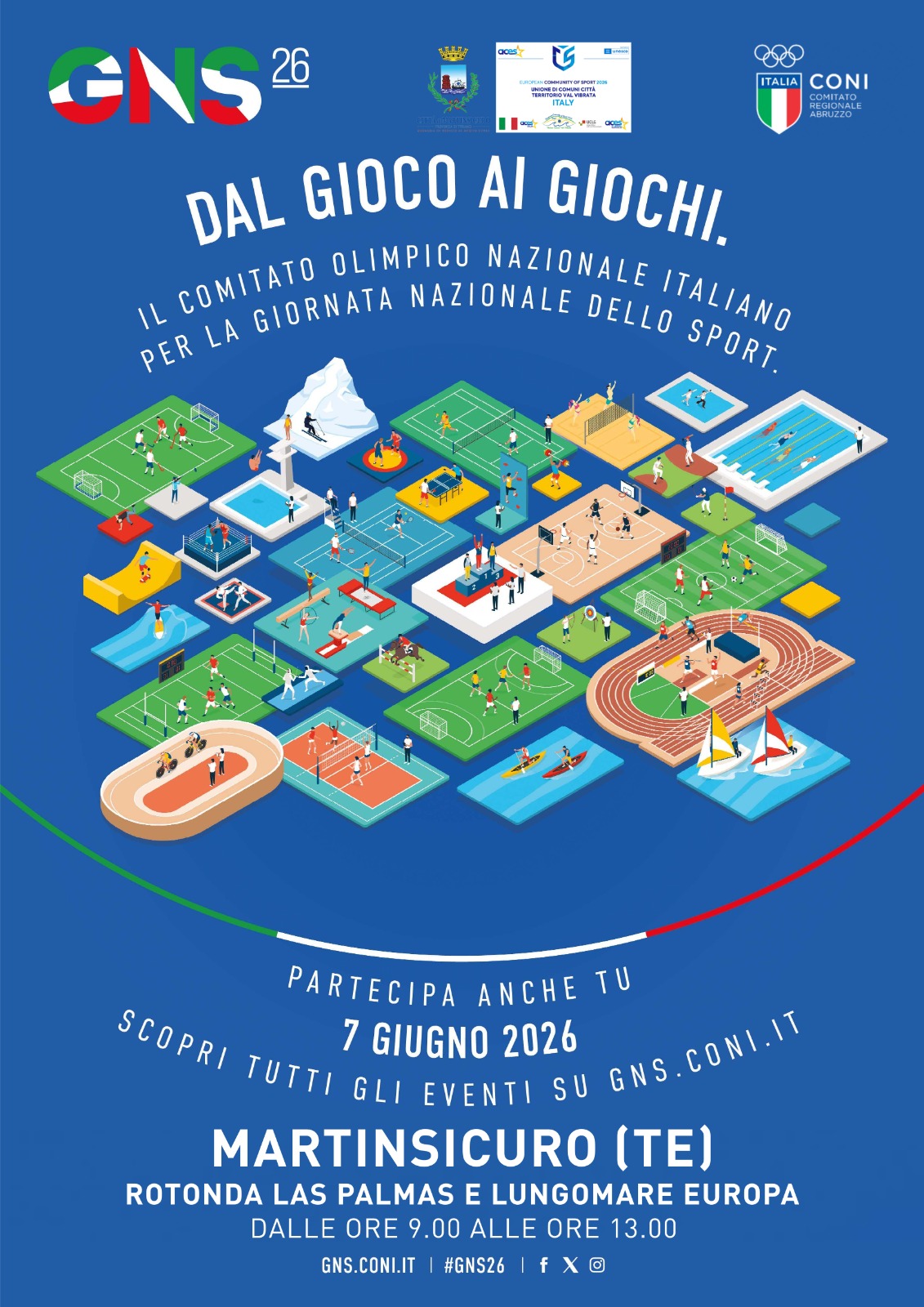 Giornata Nazionale dello Sport 2026 - Martinsicuro