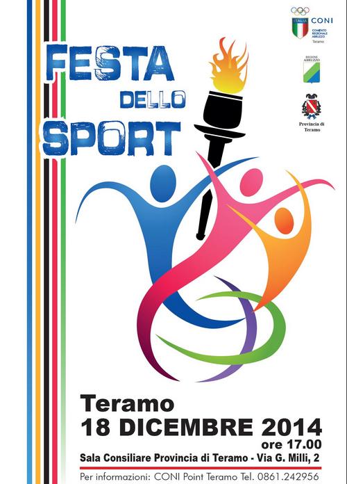 festa dello sport manifesto 2014