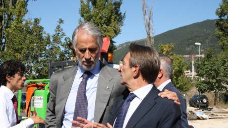 Il Presidente Malagò visita l'Abruzzo
